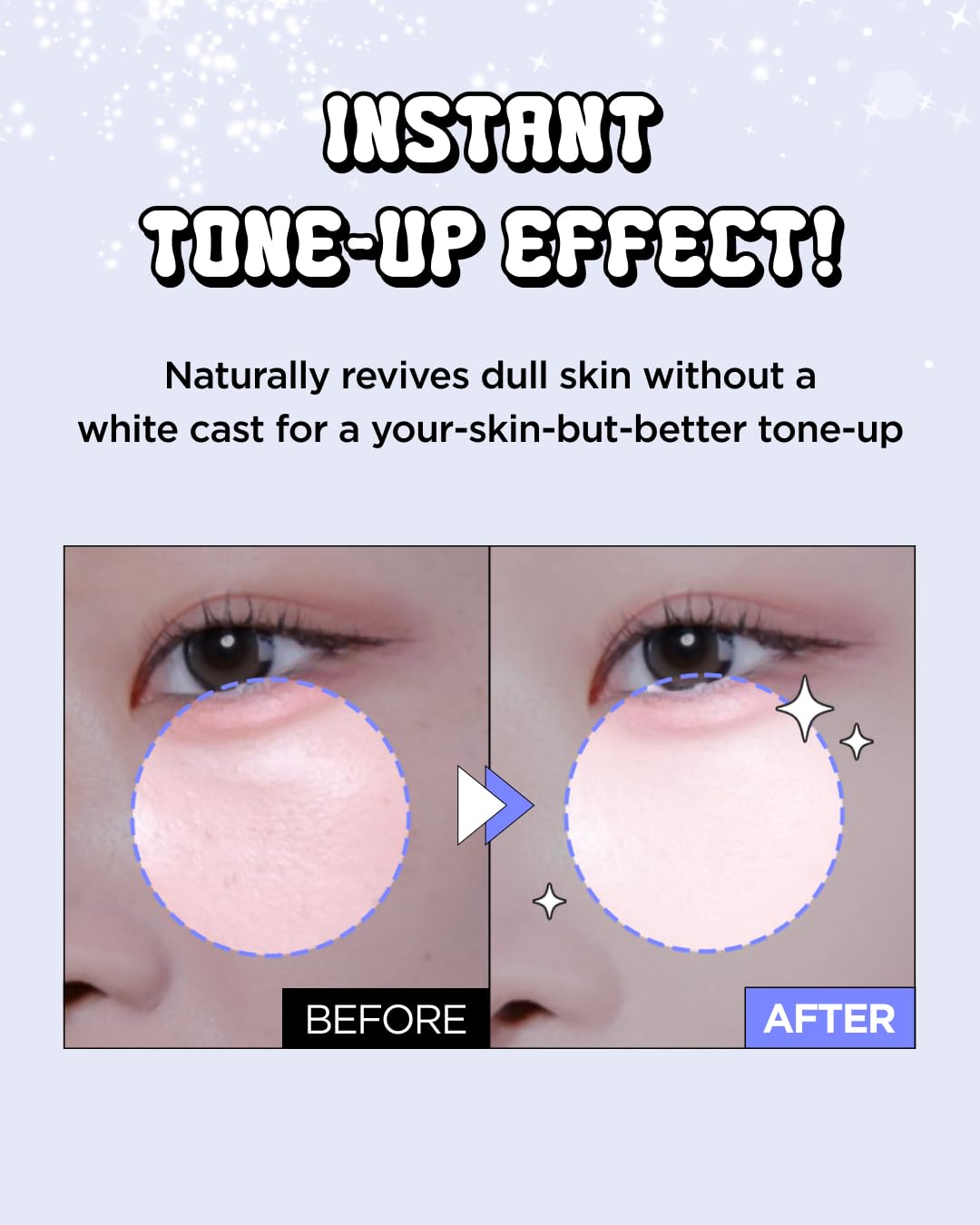 Chasin Rabbits hydrating K-beauty makeup base product texture squeeze on hand.