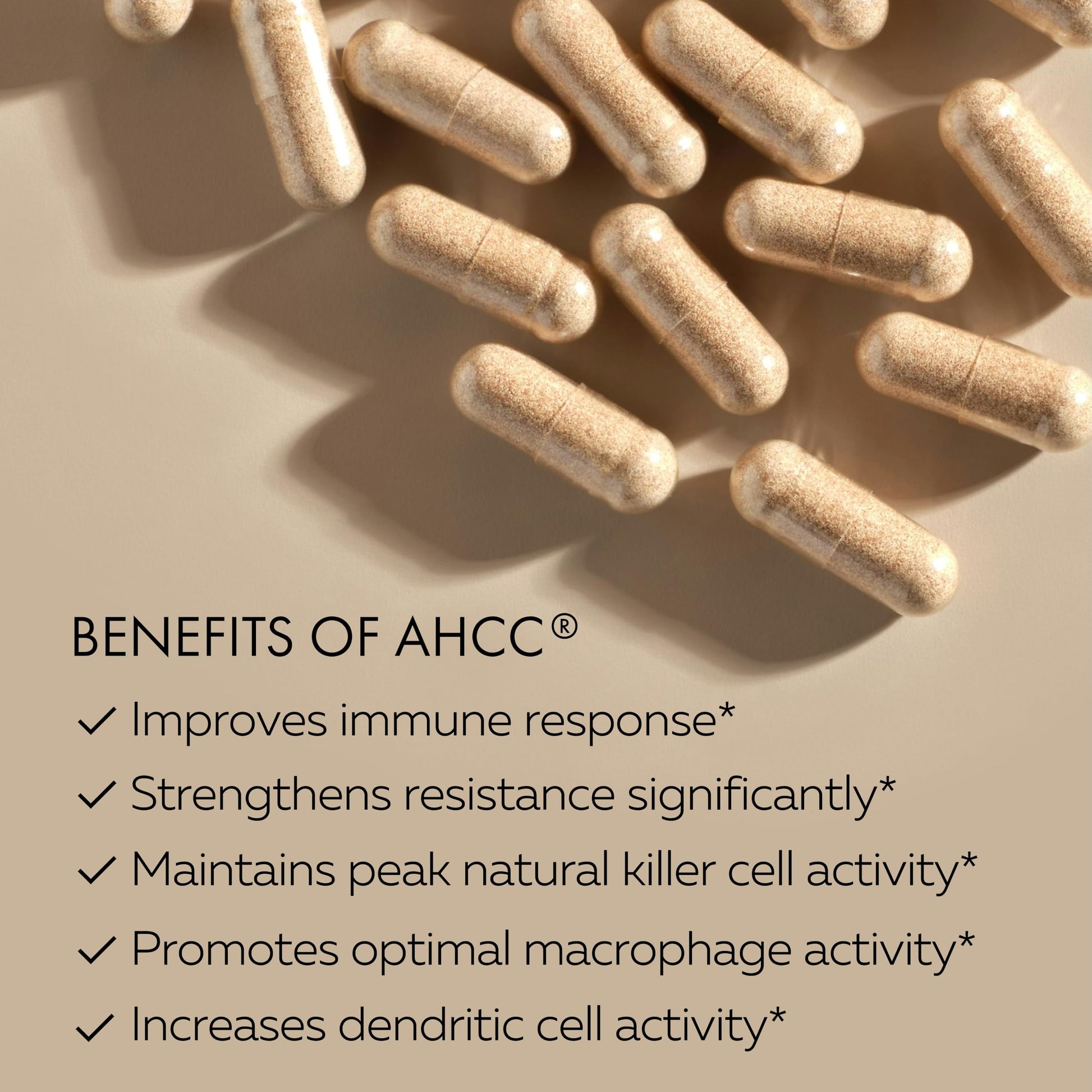 Premium immune booster supplement by HPD Rx showcasing active hexose correlated compound ingredients