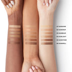 Laura Mercier tinted moisturizer bronzer swatch texture preview