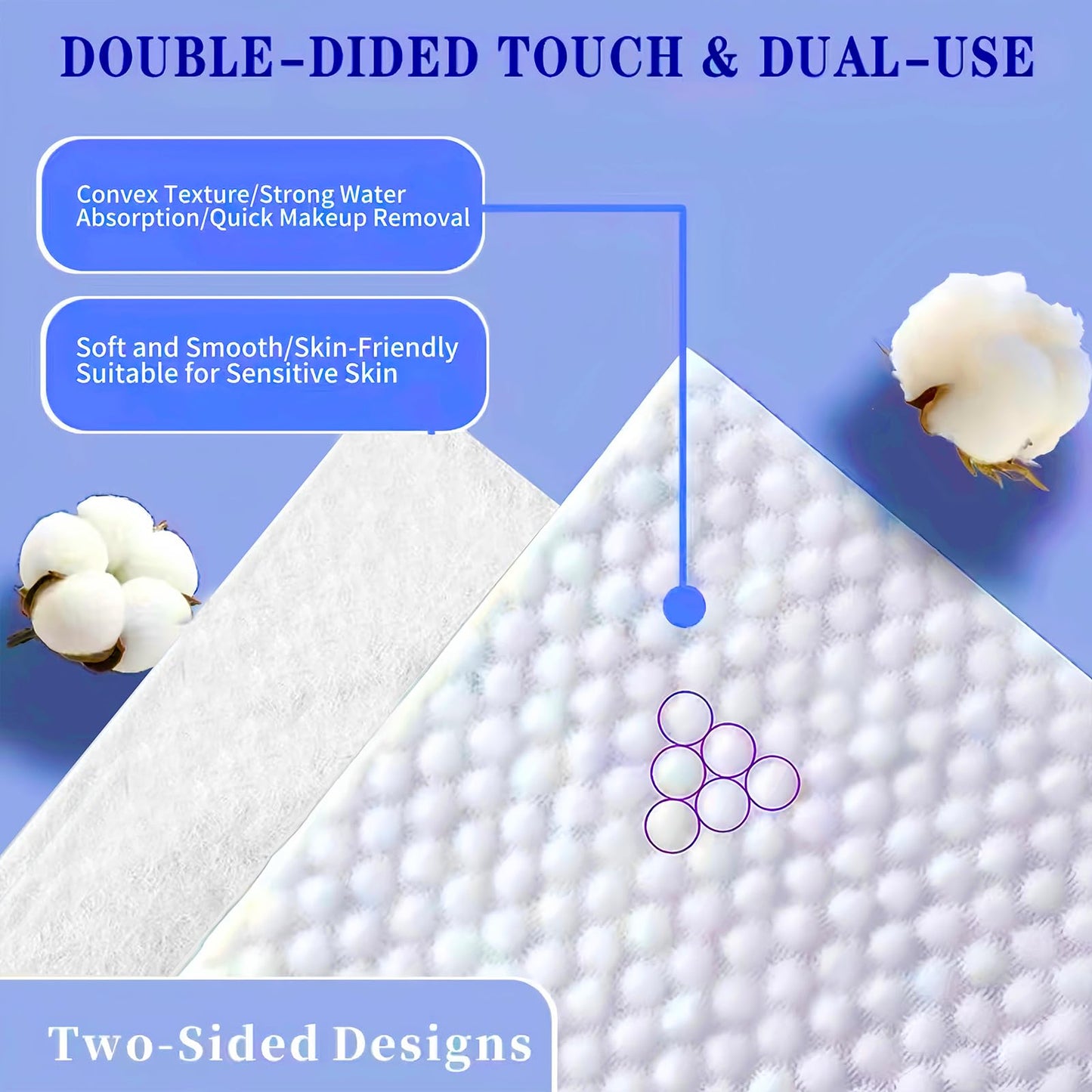 Close up of KeeiZoes cotton face towel pearl texture