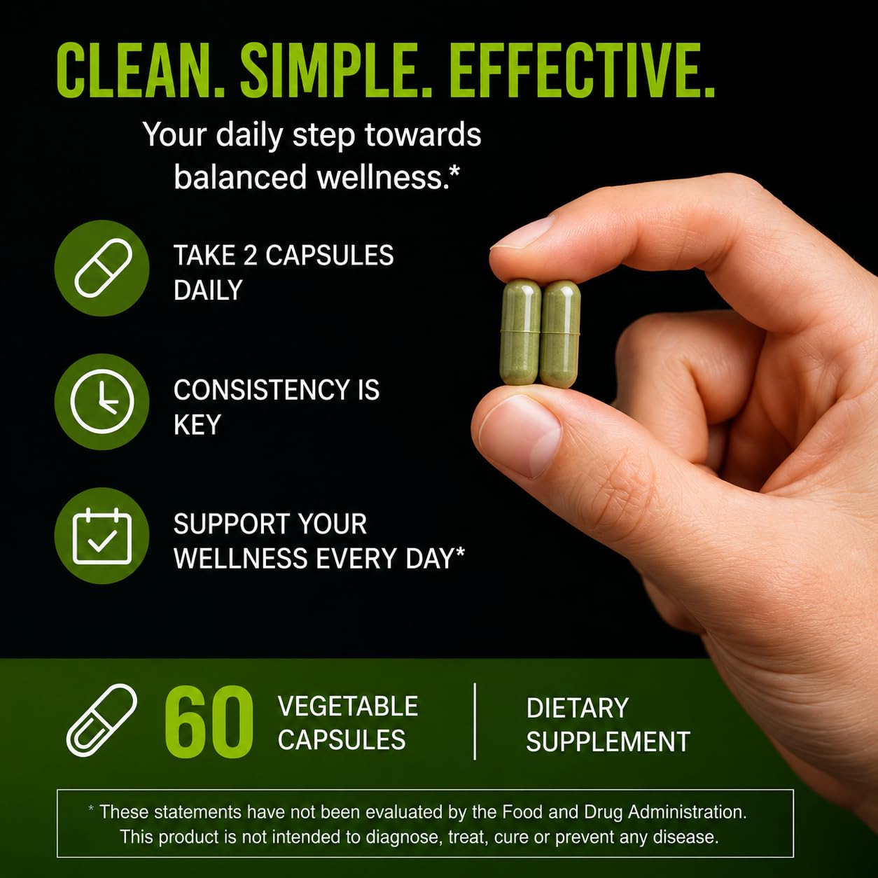 Side label view of StayBalanced natural sugar balance formula emphasizing clean whole stevia leaf ingredients.
