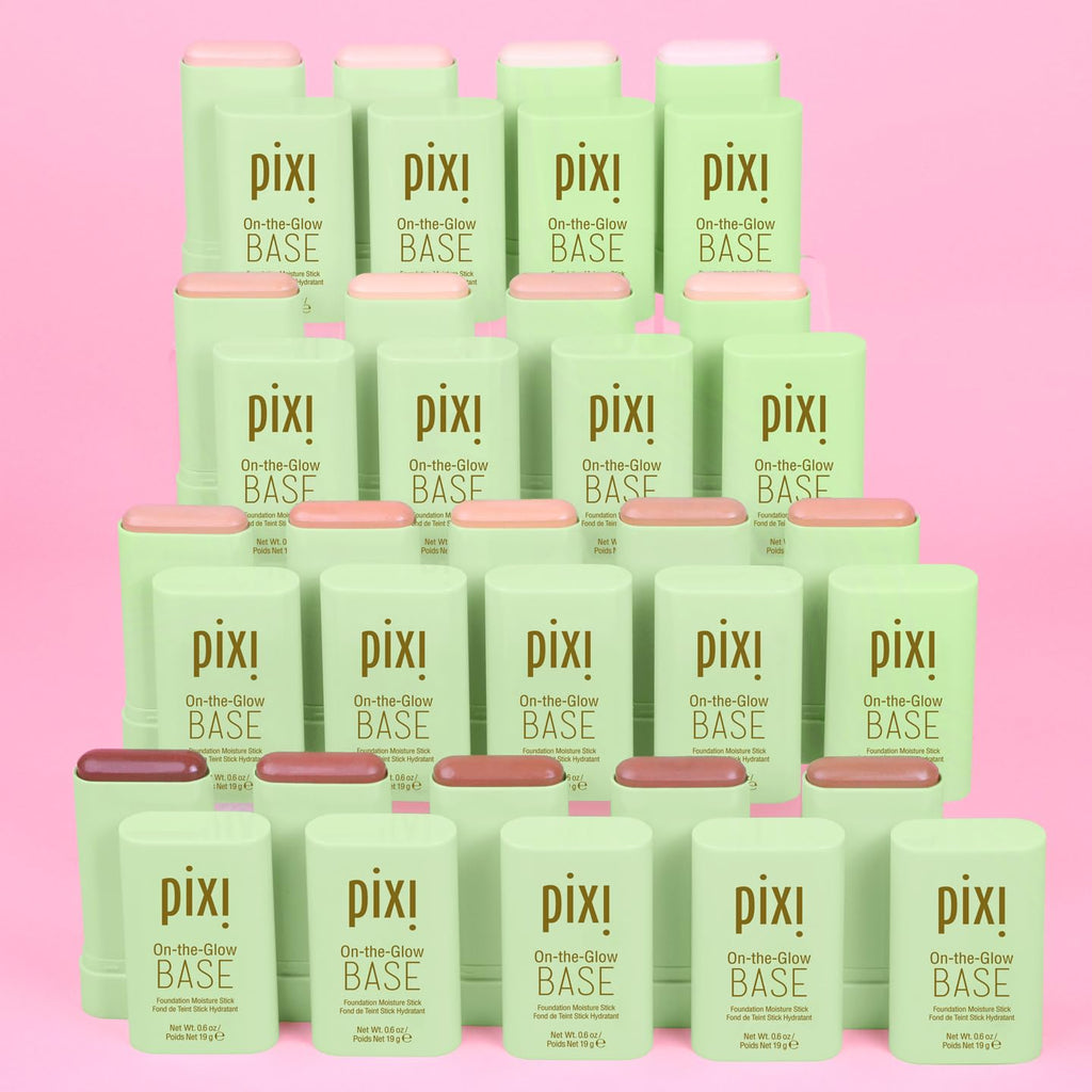 Pixi travel friendly solid foundation stick cap off