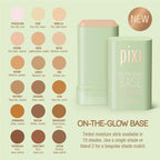 Pixi tinted balm foundation stick in hand