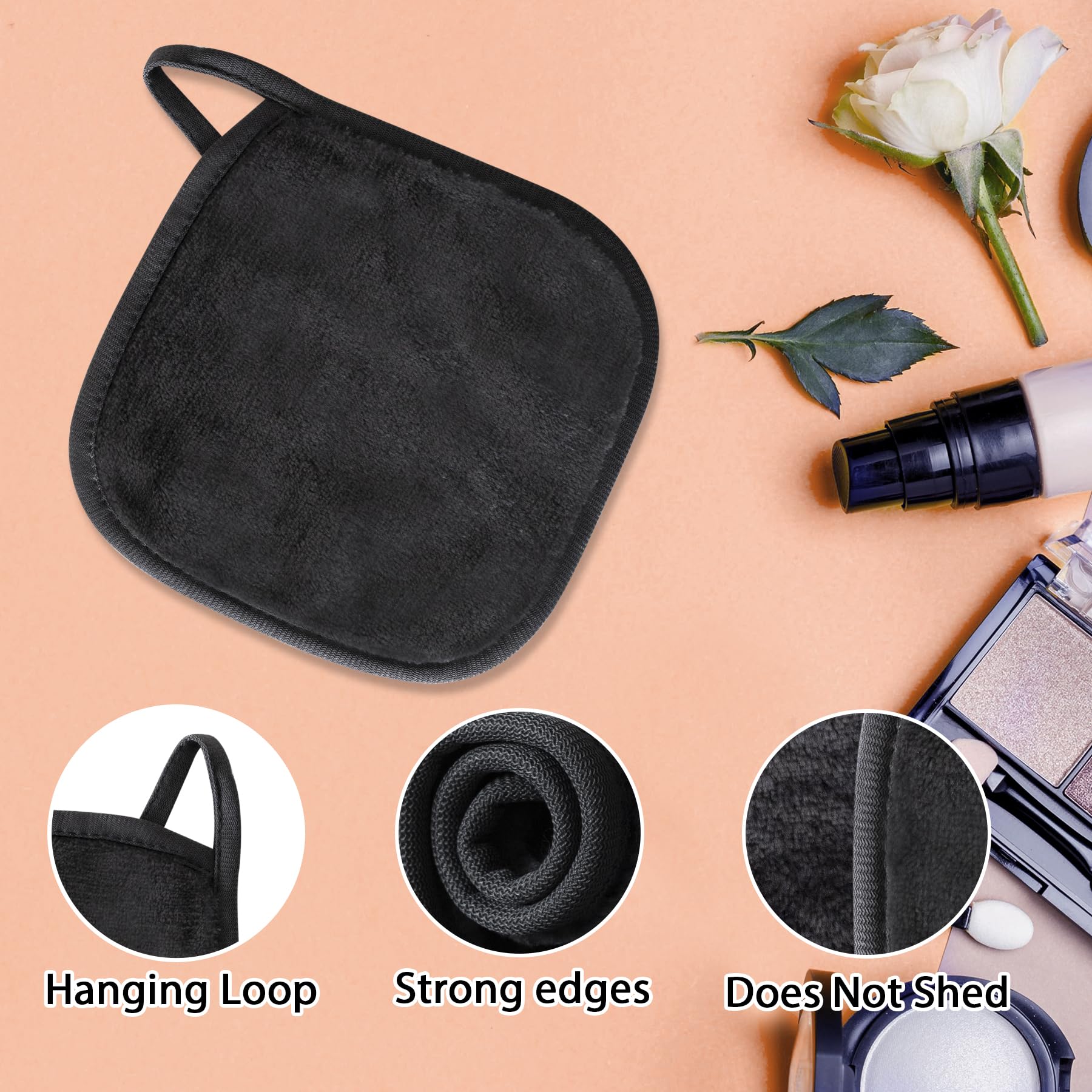 Natwag grey makeup remover pads for sensitive skin usage