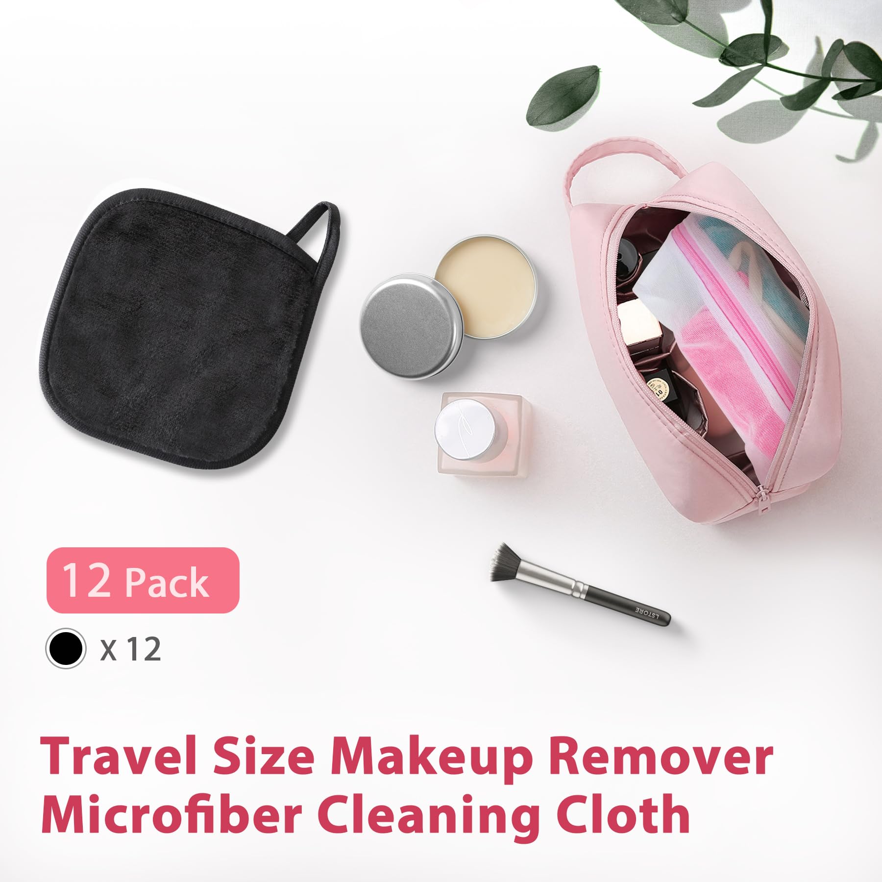 Natwag reusable facial cleansing towels in retail packaging