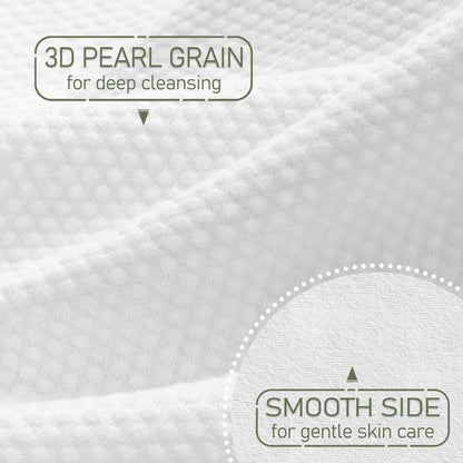 Wowotex dry facial wipes showing extra thick texture