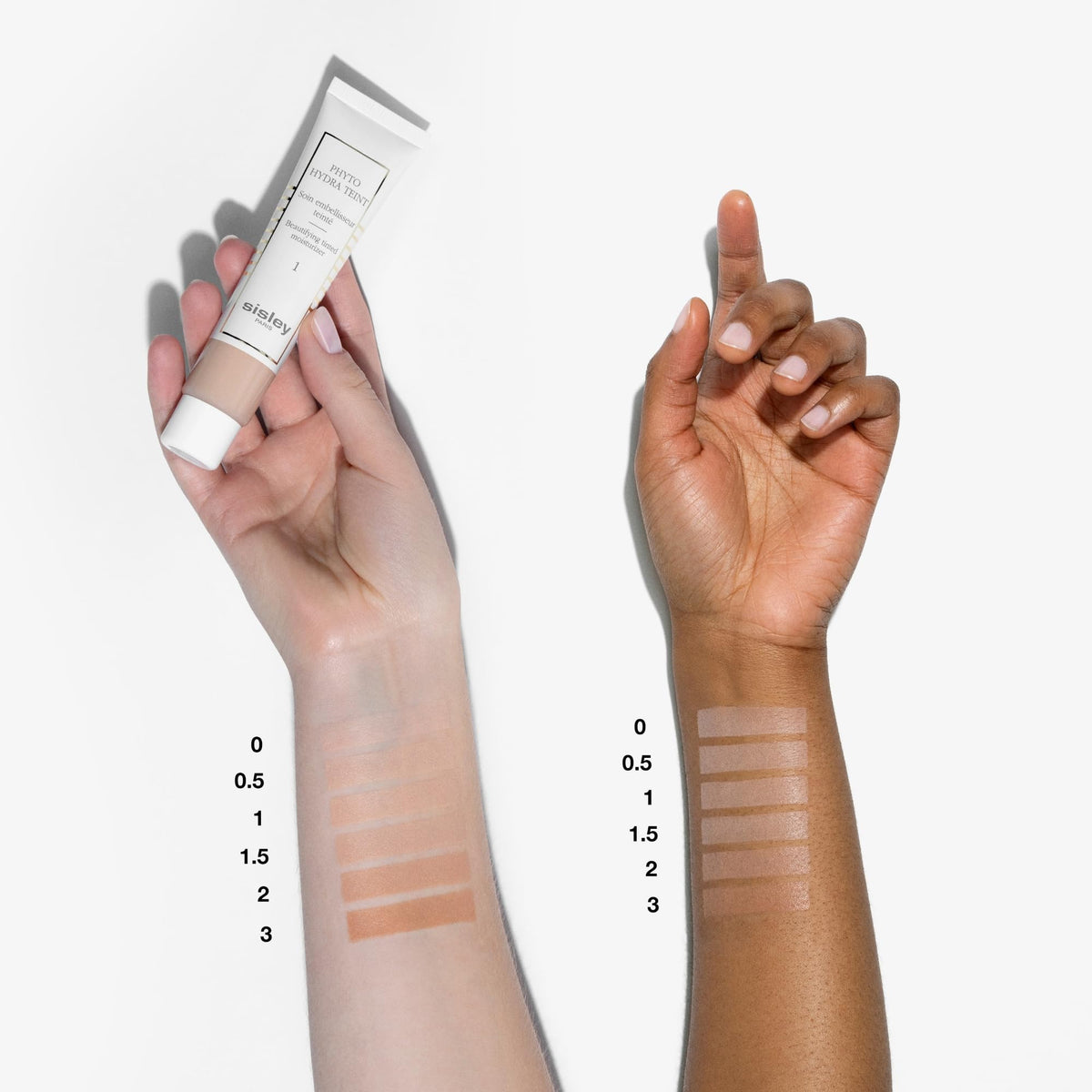 Sisley Paris SPF 15 tinted cream label detail