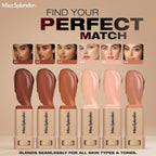 Miss Splendor hybrid foundation stick two pack display
