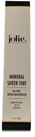 Jolie Tinted Moisturizer Natural Glow shade texture swatch on skin