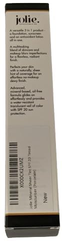 Jolie Impeccable Me vegan skincare mineral face formula bottle cap view