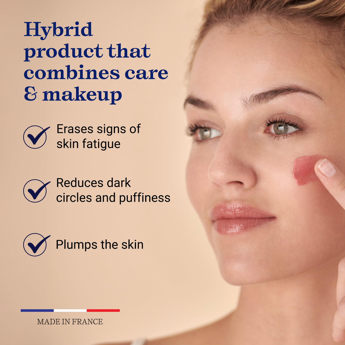 Embryolisse rose glow illuminating cream packaging and label details