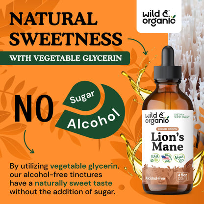 Close up of the sanitary dropper top for Wild And Organic natural mushroom extract drops
