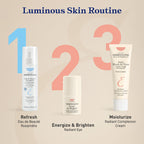 Embryolisse radiant complexion cream lifestyle application flat lay