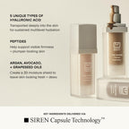U Beauty hydrating formula bottle angle shot.
