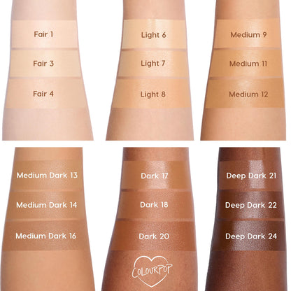 Hydrating cream foundation stick with hyaluronic acid for natural makeup looks