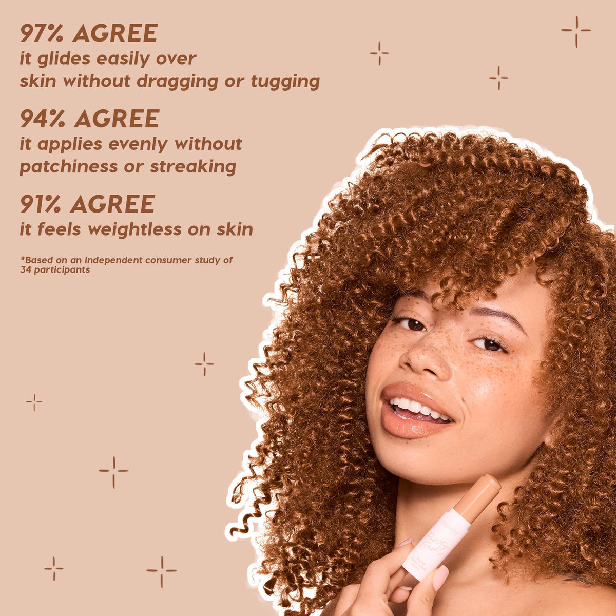 ColourPop Pretty Fresh Tinted Foundation Stick packaging label details