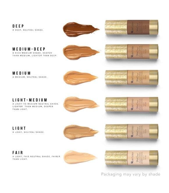 SeneGence liquid cosmetic product texture swatch