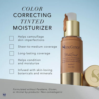 SeneGence skin-loving minerals and botanicals product label view