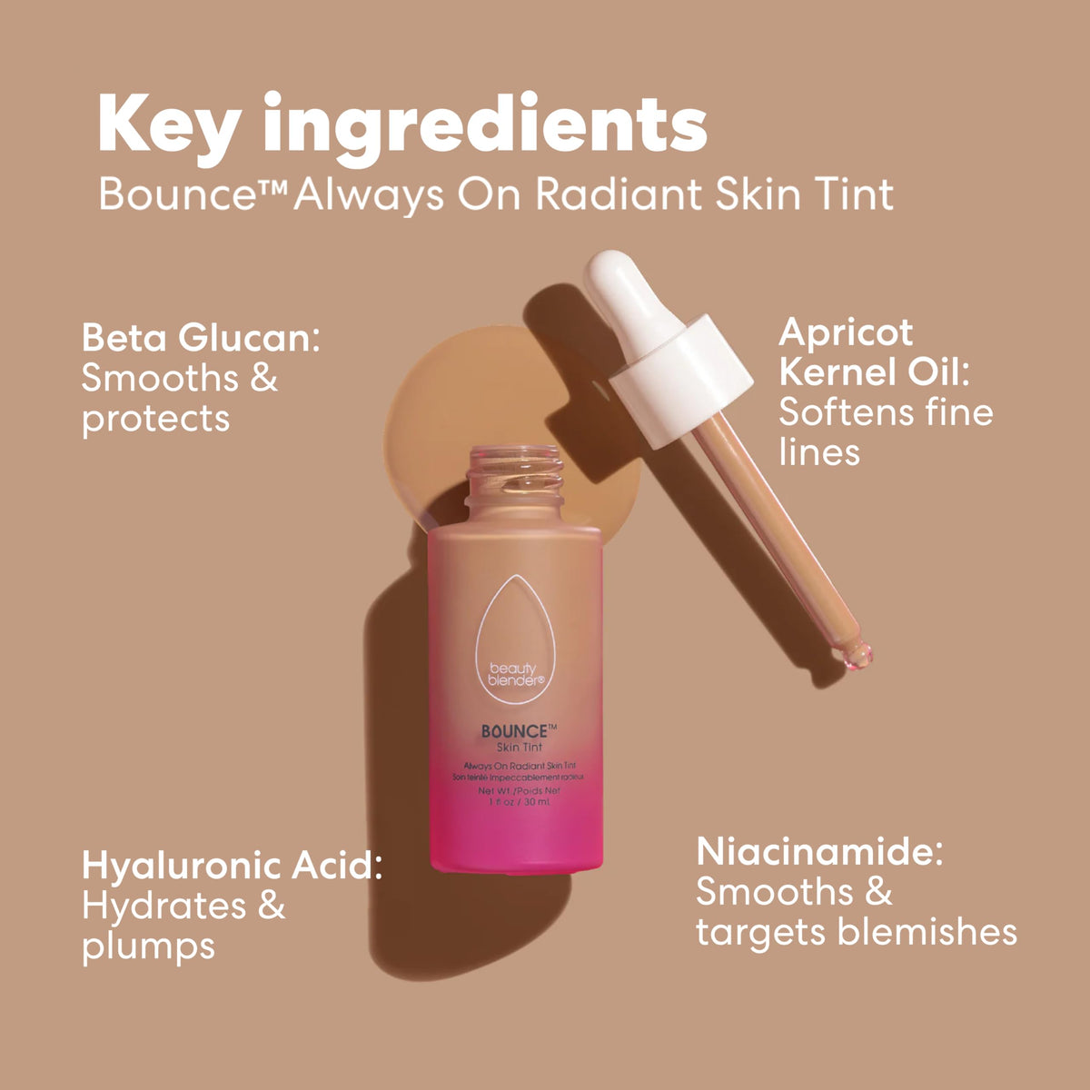 Beautyblender liquid serum foundation applicator dropper