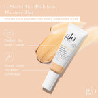 Glo Skin Beauty SPF 30 sunscreen texture swatch on skin