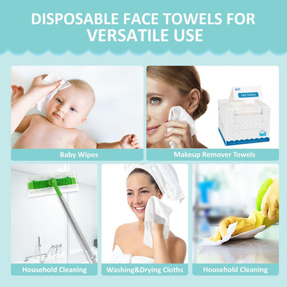 Homexcel facial cleansing towels travel friendly packaging