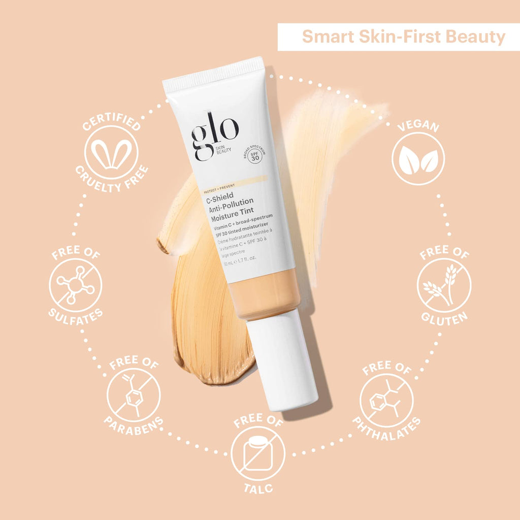 Glo Skin Beauty C-Shield vitamin C formula dropper or cap detail