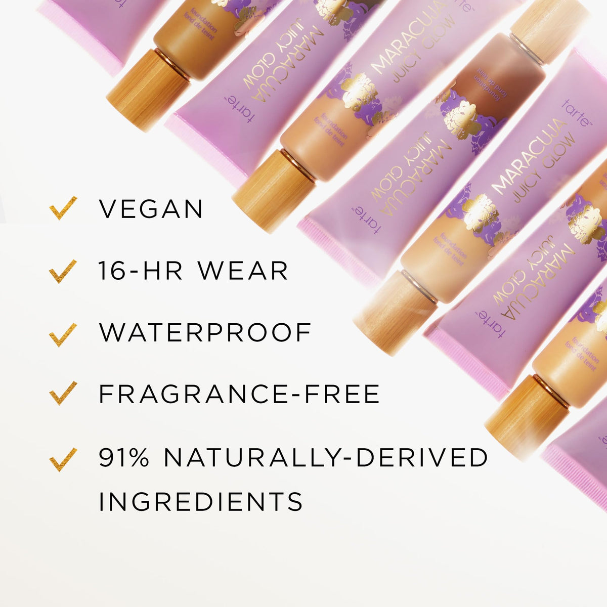 Tarte Maracuja Juicy Glow Tint texture swatch