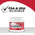 Stridex maximum acne control facial cleansing wipes opened container