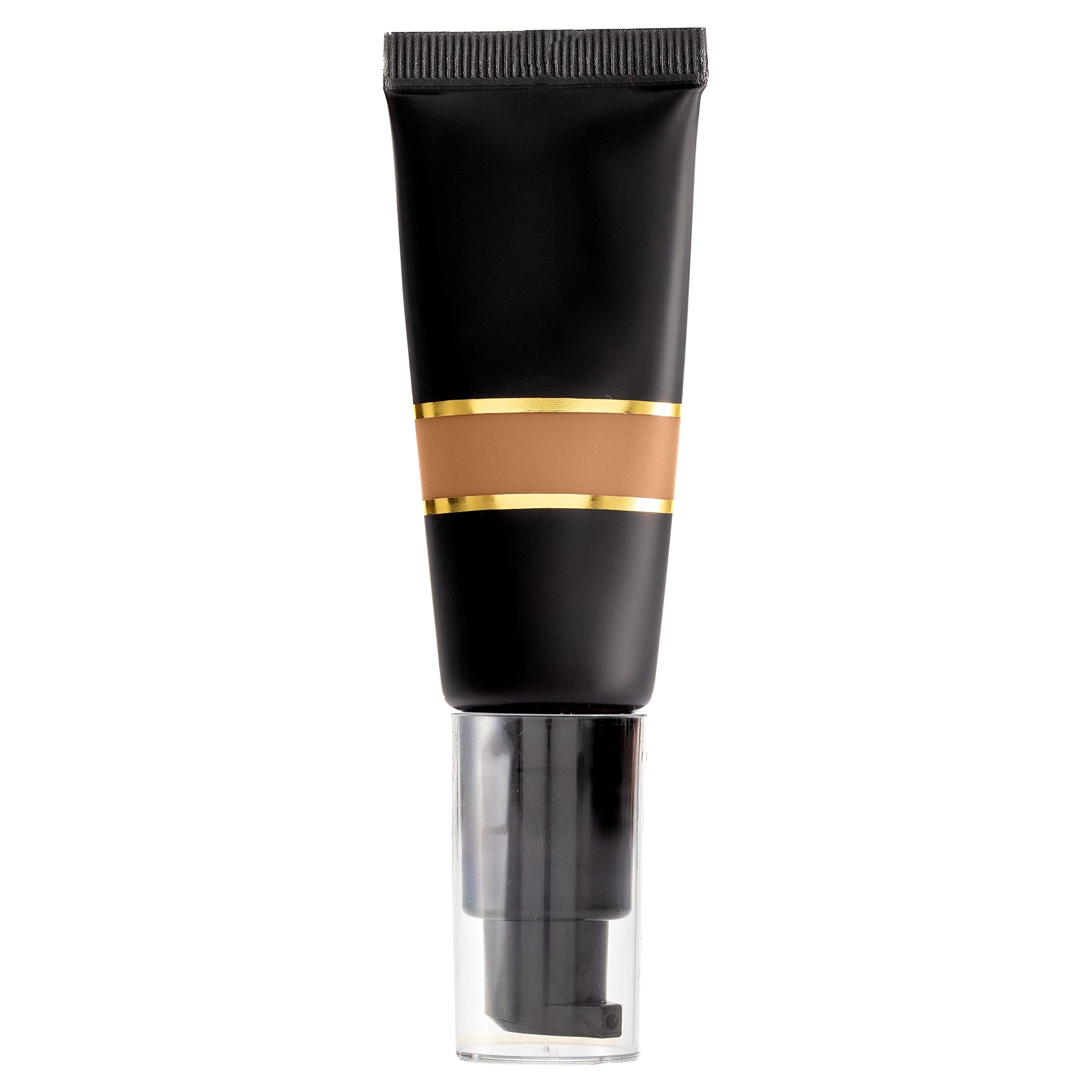 Texture swatch of the oil-free Medium Neutral tinted moisturizer demonstrating its blendable cream consistency.