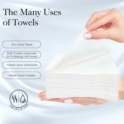 Stack of Fygrip XL disposable towels on bathroom counter