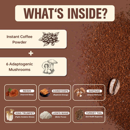 Authentic USA imported Bcuelov functional coffee blend on a wellness table setup.