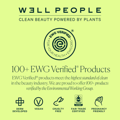 Well People lightweight satin finish buildable coverage makeup base formula