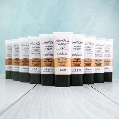 TheBalm premium imported daily makeup base container flatlay