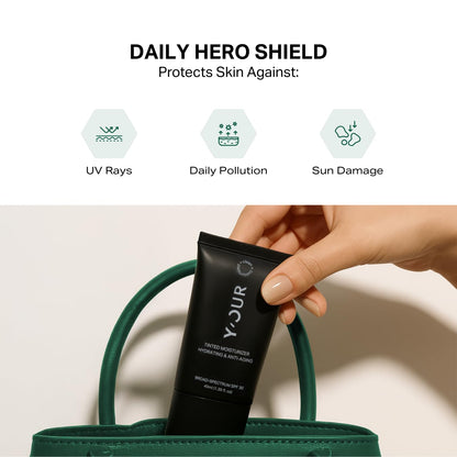 USA imported sheer buildable coverage makeup base packaging details