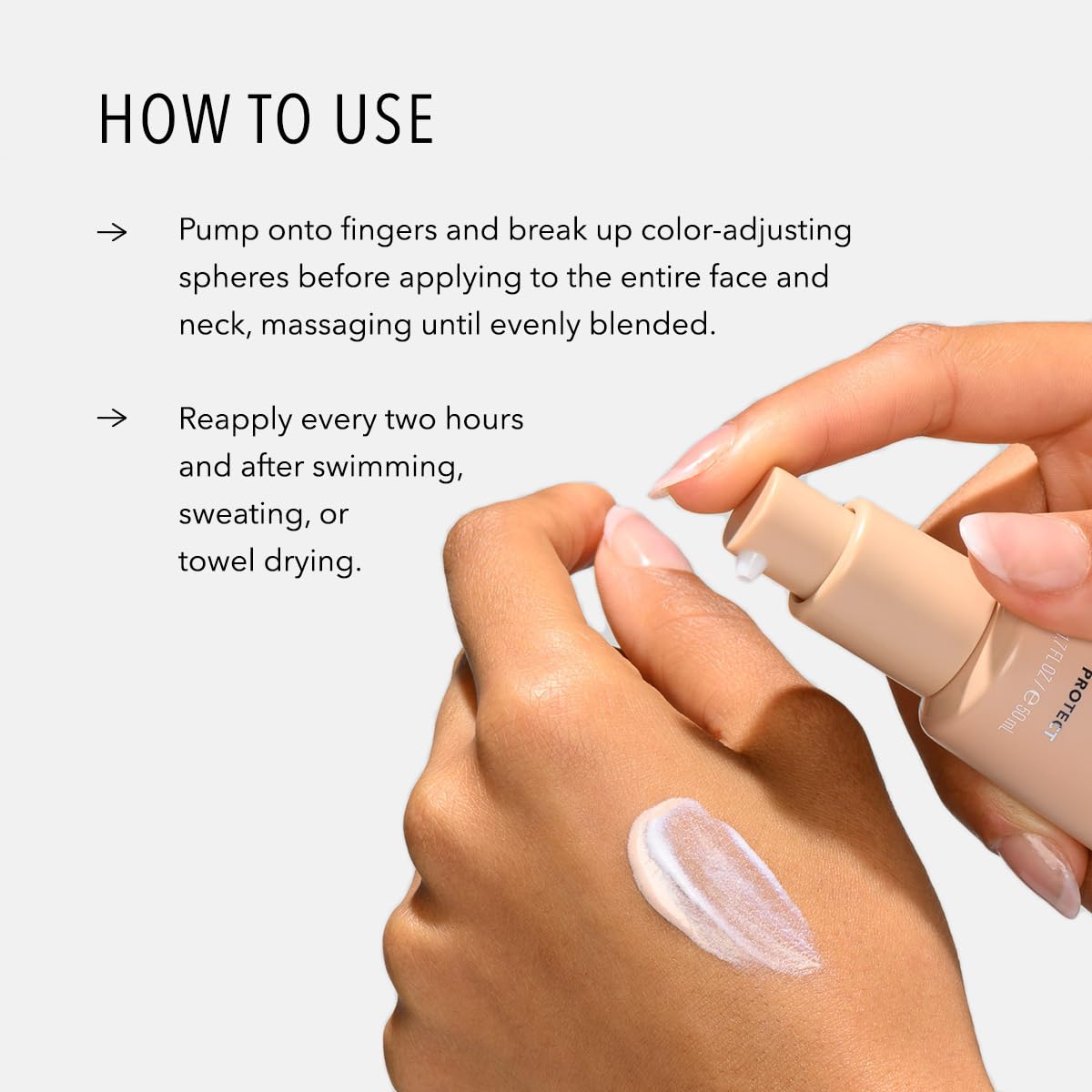 HydroPeptide Solar Defense facial sunscreen bottle resting on a clean surface