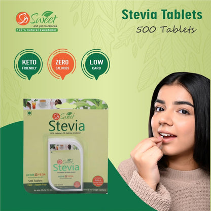 Compact travel friendly stevia sweetening dispenser being used in a cup of hot tea