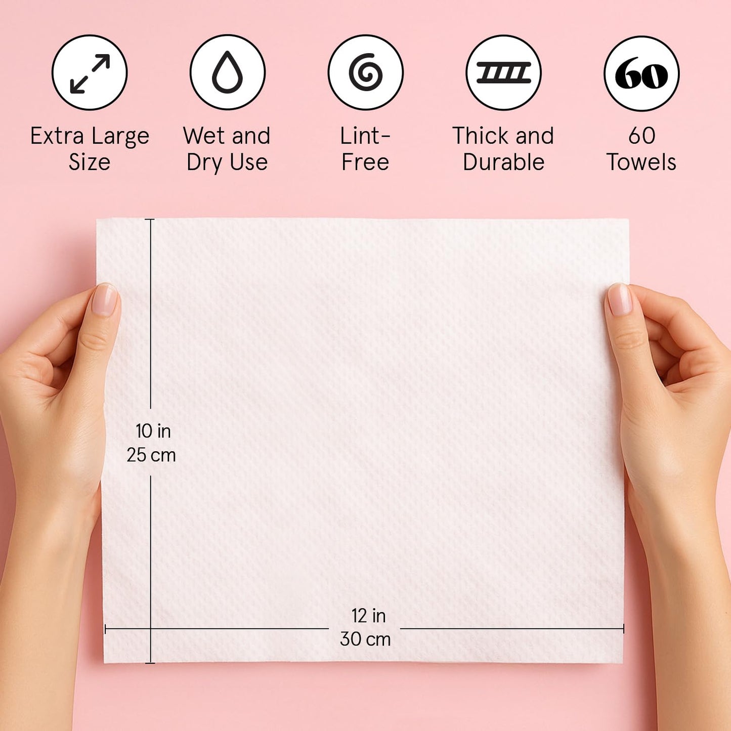 Travel essential Grace and Stella disposable towels
