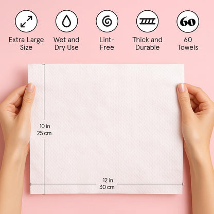 Travel essential Grace and Stella disposable towels