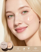 Bayfree tinted moisture foundation balm swatch on skin