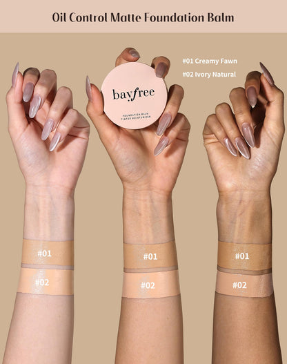 Non comedogenic face makeup base for dry and oily skin types