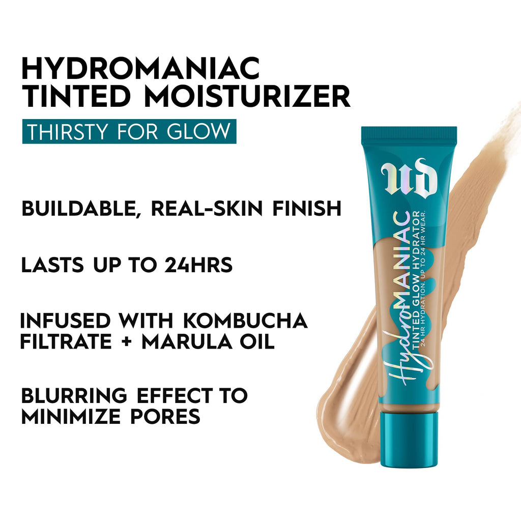 Urban Decay Hydromaniac liquid foundation texture swatch