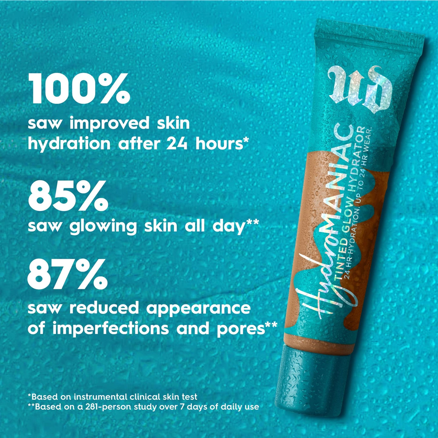 Urban Decay medium coverage tinted moisturizer shade sample on arm