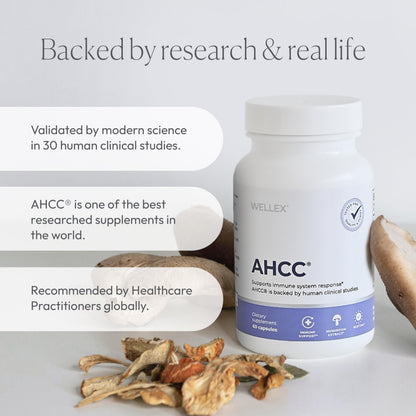 Doctor formulated Papillex AHCC vegetarian capsules for advanced viral defense