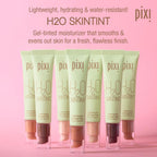 Pixi H2O SkinTint back label displaying ingredients and product volume details