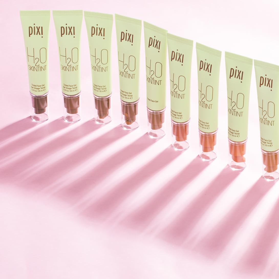 Pixi sheer coverage dewy finish tinted cream application