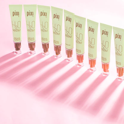 Pixi sheer coverage dewy finish tinted cream application