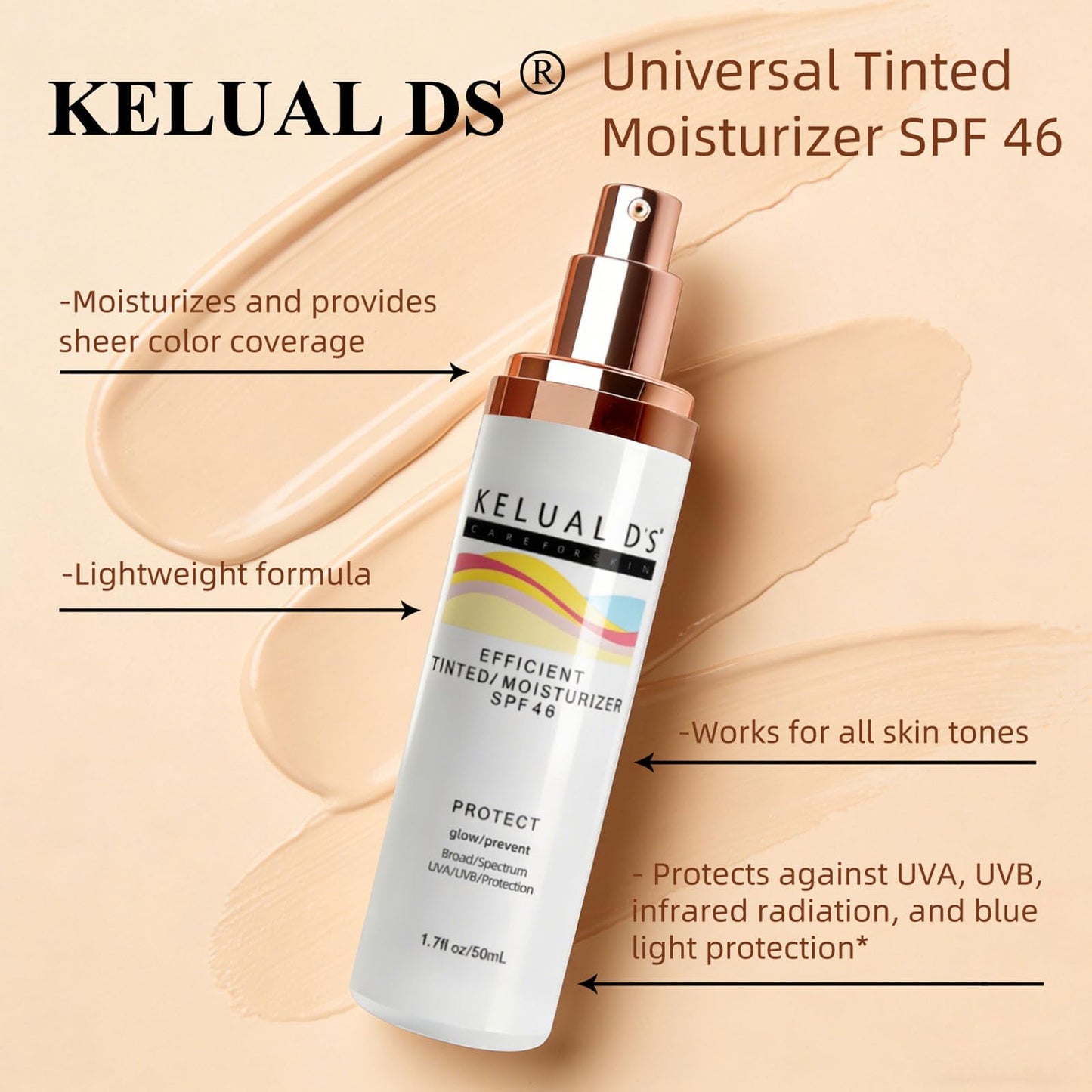 Back packaging details of the hydrating skin care product showing clear instructions and features.