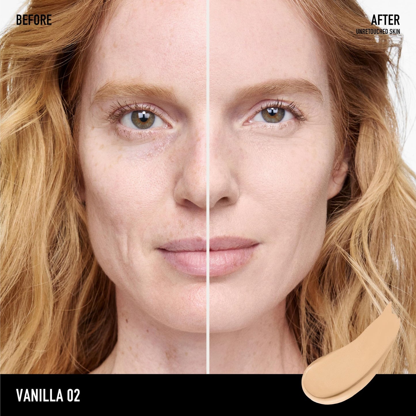 BareMinerals oil free tinted mineral sunscreen tube standing upright on a clean surface.