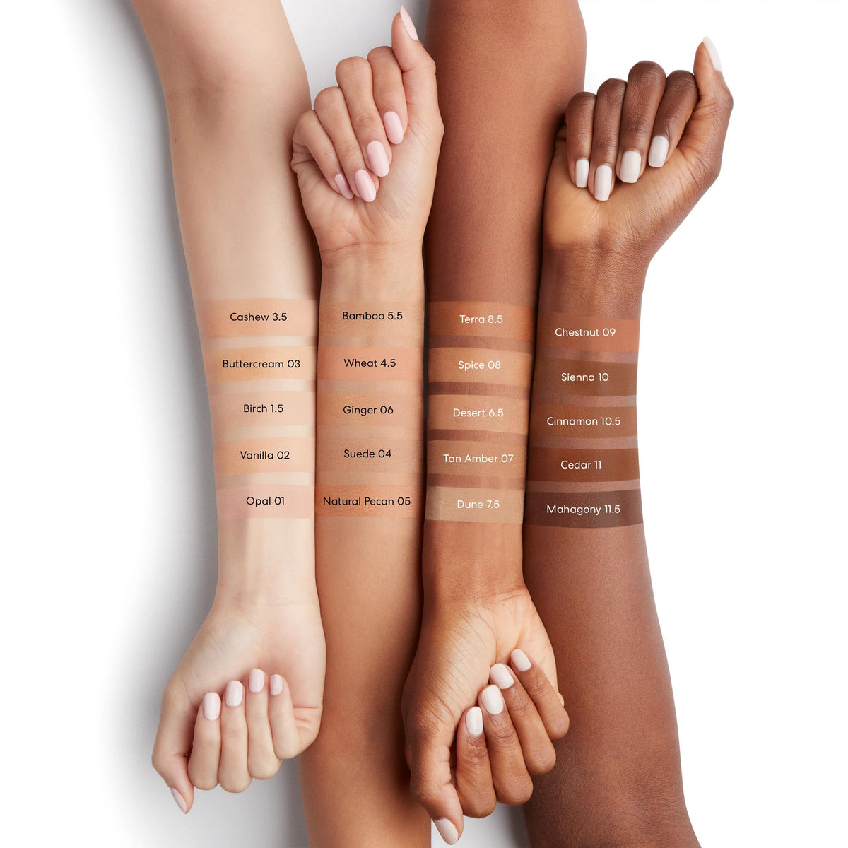 BareMinerals natural matte tinted cream shade reference