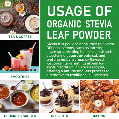 Jiva Organics natural sugar substitute kraft bag displayed on a clean surface